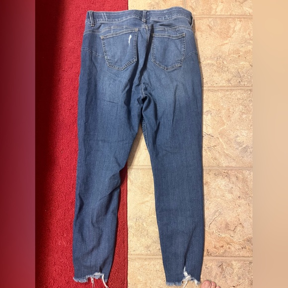 Torrid Distressed Blue Women's Jeans - Picture 2 of 4
